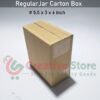 Regular Jar Carton Box (5.5x3x6 inch)