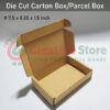 3Ply Die Cut Corrugated Carton Box/Parcel Box (Size: 7.5x5.25x1.5 inch)