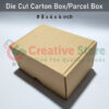 3Ply Die Cut Corrugated Carton Box/Parcel Box (Size: 8x6x4 inch)