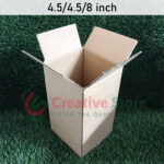 Bottle/Jar Carton Box (4.5 x 4.5 x 8 inch)
